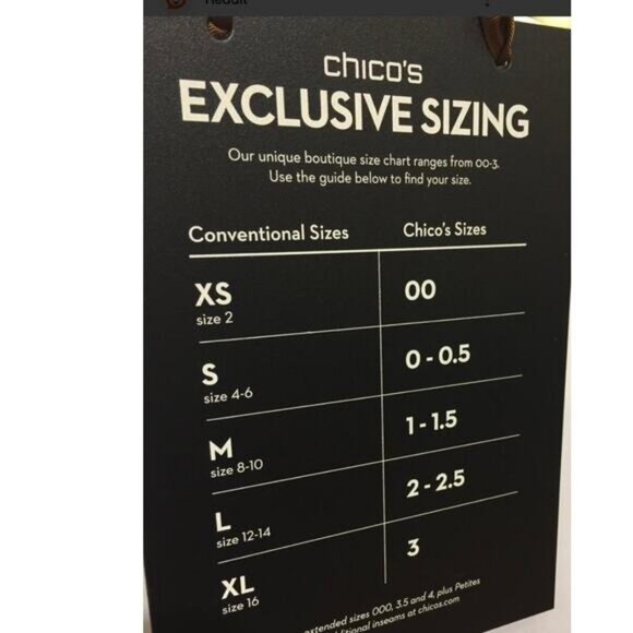 CHICO'S Weekends Patterned Zip Top Size Small - Picture 7 of 7